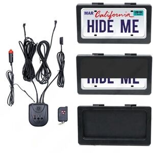 Electronic License Plate Cover NEW